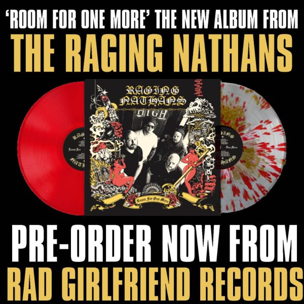 THE RAGING NATHANS - "ROOM FOR ONE MORE" LP